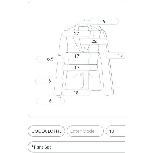 GOODCLOTHES COLLECTIONS Brown Beige Floral Damask Unlined Crop Pantsuit Women 10 - Picture 2 of 12